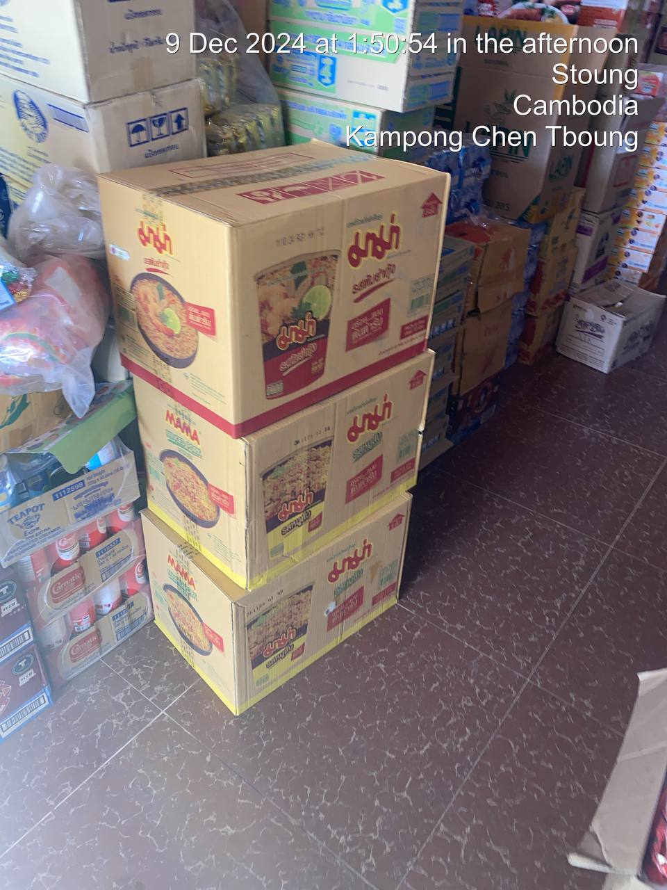MAMA THAI PRESIDENT FOOD IN CAMBODIA WITH THE BEST DISTRIBUTOR IN CAMBODIA
